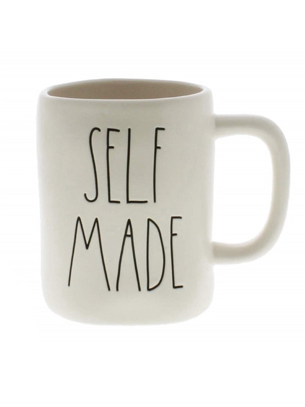 Rae Dunn Artisan by Magenta Ceramic Ivory Colored Self Made Mug Coffee Cup